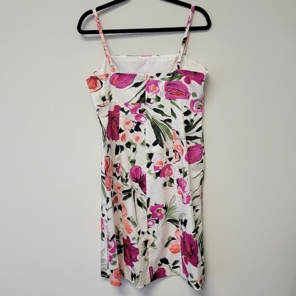 Evan Picone Floral Print Dress 12 - Picture 2 of 7